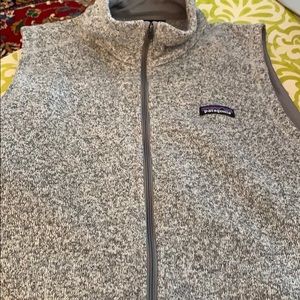 Patagonia gray winter vest